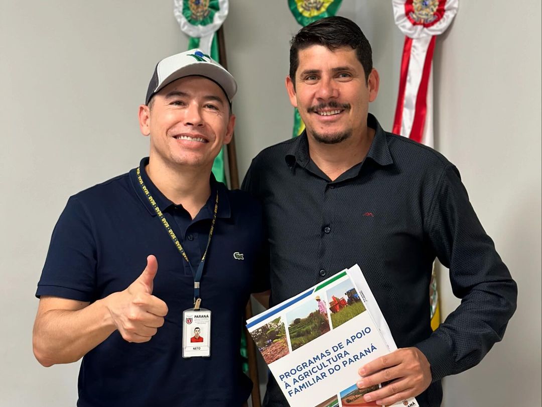 Visita de Representantes da Secretaria de Agricultura Impulsiona Desenvolvimento Agrícola em Agudos do Sul